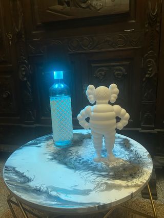 Tavoli ausiliari effetto marmo