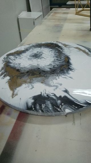 Tavoli ausiliari effetto marmo