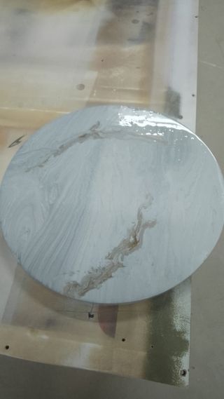 Tavoli ausiliari effetto marmo