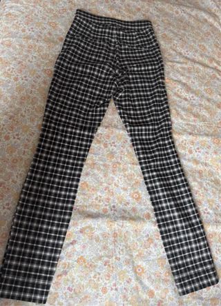 Pantalón cuadros Hollister