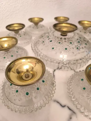 Conjunto Vajilla Cristal Walther Cuencos Fruteros