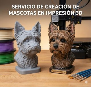 Creación Mascotas Impresión 3D