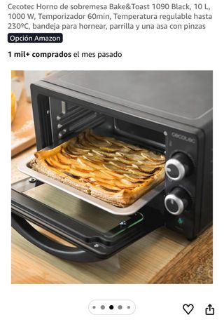 Horno Cecotec Bake&Toast 1090 Negro