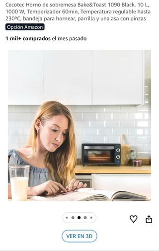 Horno Cecotec Bake&Toast 1090 Negro