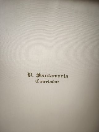 ADEREZO FALLERA DE RACIMO DE PERLAS EN DORADO