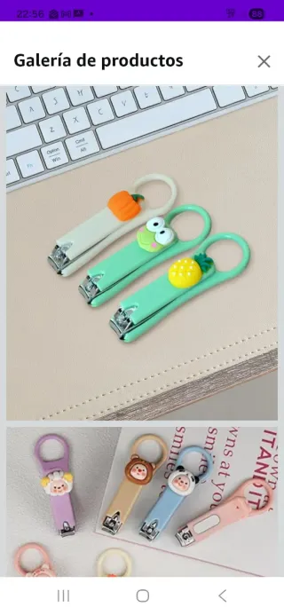 3 Cortauñas Infantiles Diseño Animales nuevo preci