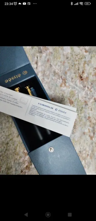 Estuche Pluma y Bolígrafo Elysee