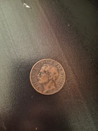 Moneta antica Vittorio Emanuele III Re d'Italia