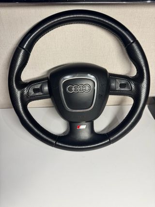 Volante Audi A3 A4 A5 Q5 Cuero Perforado Airbag