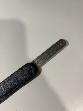 Regla plegable metal Arthur Balfour & Co