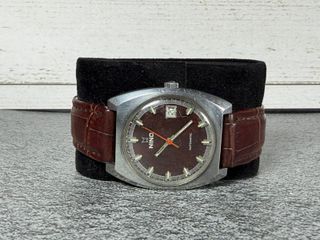 Reloj Nino Automático Suizo Marrón/Plata