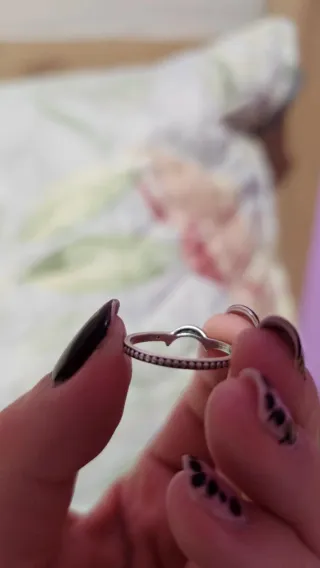 Anillo Pandora Luna Brillante