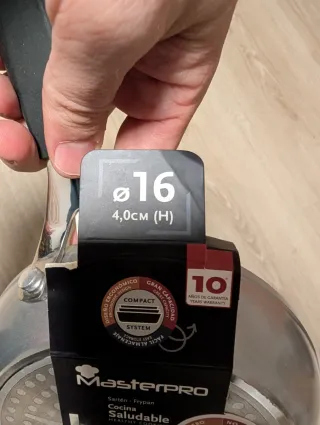 Sartén MasterPRO Smart 16cm