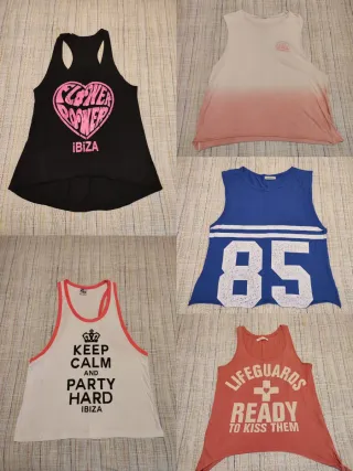 Lote 5 Camisetas Talla L