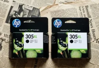 2 Cartuchos Tinta HP 305XL Negro Originales
