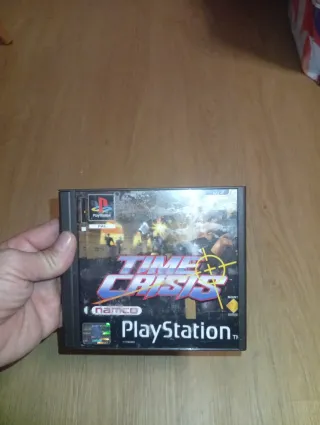 Pistola Time Crisis PlayStation + Juego