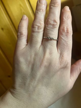 Anillo Aristocrazy Plata Rodiada Topacios T13