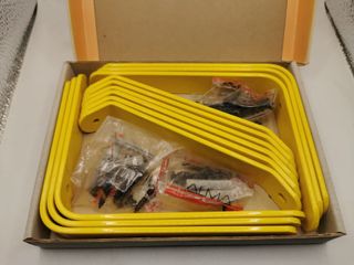 Soportes industriales AMA porta-estante amarillo (