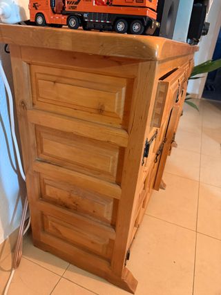 Mueble Aparador / TV Madera y Metal