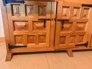 Mueble Aparador / TV Madera y Metal