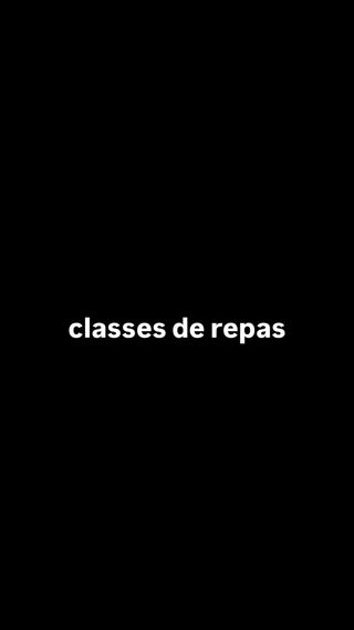 classes de repas