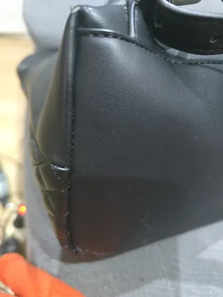 Bolso Desigual Negro Acolchado