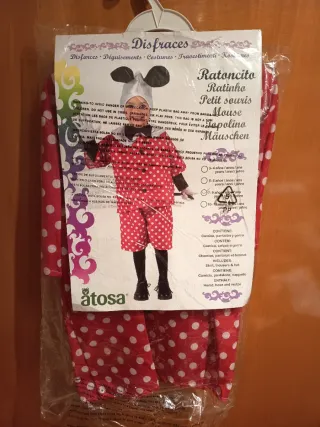 Disfraz ratoncito infantil Atosa