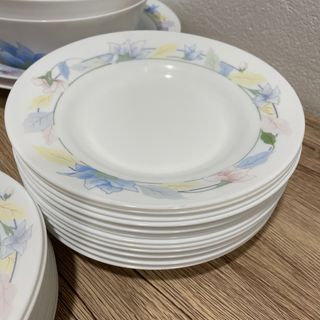 Vajilla Arcopal Floral - 43 piezas