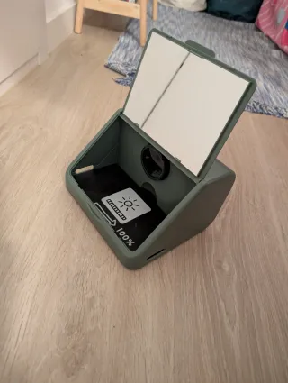 Proyector Smartphone Tiger Gris/Verde