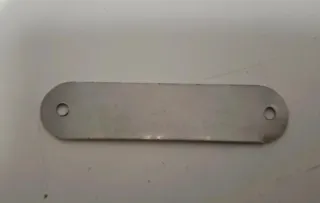 Letrero chapa Innocenti asiento Lambretta