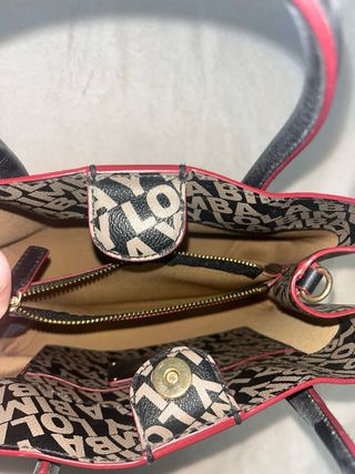 Bolso Bimba y Lola Beige y Negro