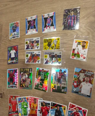 Lote de cromos de fútbol