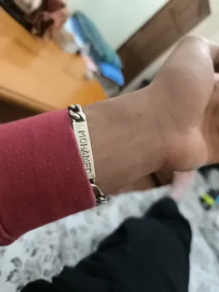 Pulsera de plata pura original 60 eur algo negocia