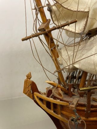Modellino Nave a Vela in Legno