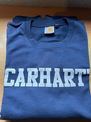 Sudadera Carhartt Chalgan Azul Talla L