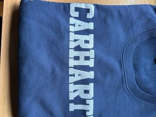 Sudadera Carhartt Chalgan Azul Talla L