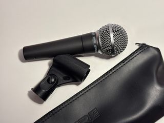 Micrófono Shure SM58 Negro y Plateado original