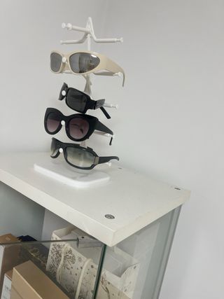 Vitrina expositora de cristal