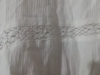 Blusa  blanca talla L