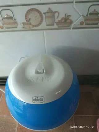 Humidificador Chicco azul y blanco