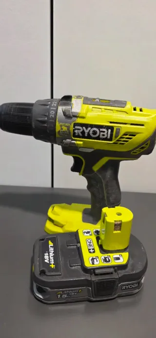 Taladro y Radial Ryobi + Baterías y Cargador