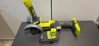 Taladro y Radial Ryobi + Baterías y Cargador