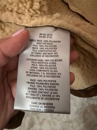 Cazadora Levi's piel hombre XL