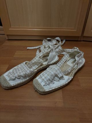 Alpargatas Stradivarius Talla 38