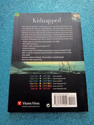 SECUESTRADO (KIDNAPPED) Edición en Inglés