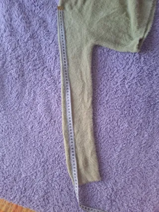 Maglioncino cropped verde chiaro