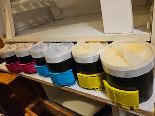 Toner en polvo para impresora. Lote 6 cartuchos