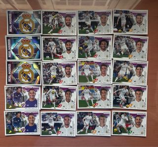 20 Cromos Real Madrid LIGA ESTE 15-16