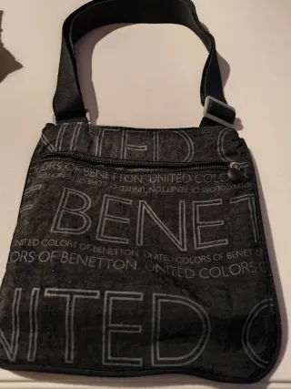 Bolso United Colors of Benetton Negro Gris