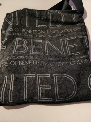 Bolso United Colors of Benetton Negro Gris